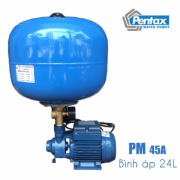 Máy bơm tăng áp Pentax PM 45A + Bình áp 24L